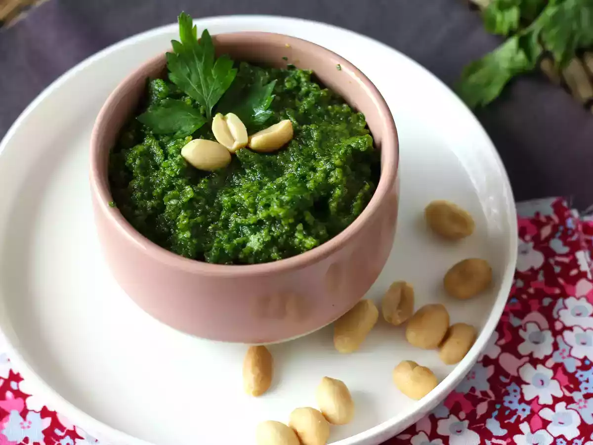 Parsley and peanut pesto, an explosion of flavors - photo 2