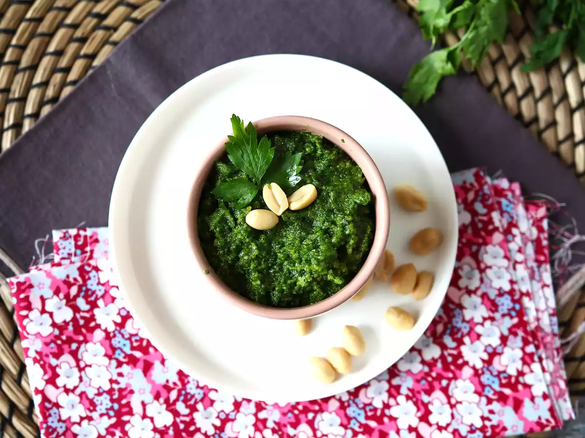 Parsley and peanut pesto, an explosion of flavors - photo 4