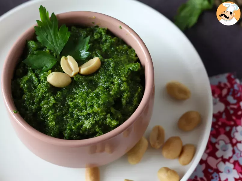 Parsley and peanut pesto, an explosion of flavors, photo 5