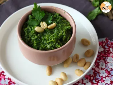 Parsley and peanut pesto, an explosion of flavors, photo 2