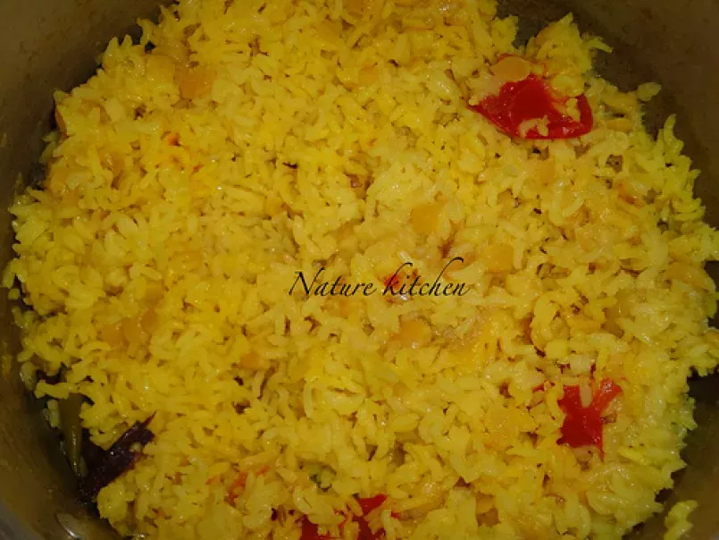 Paruppu satham (Dal rice)