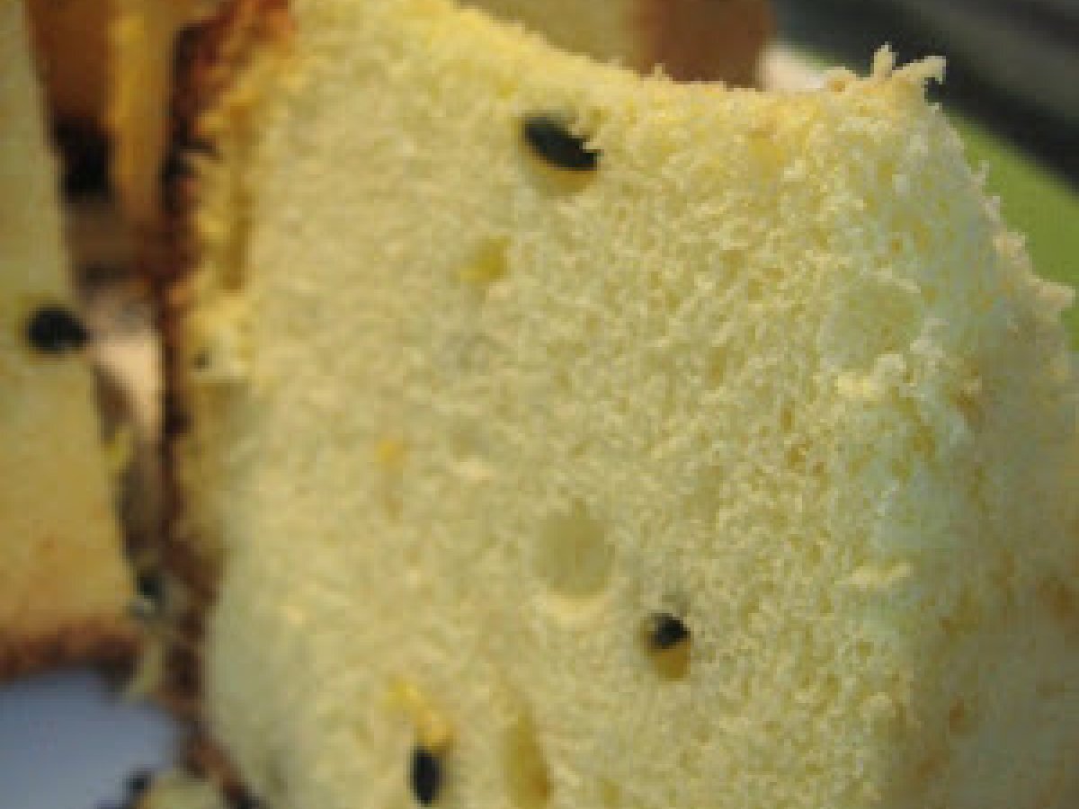 Passionfruit Chiffon Cake