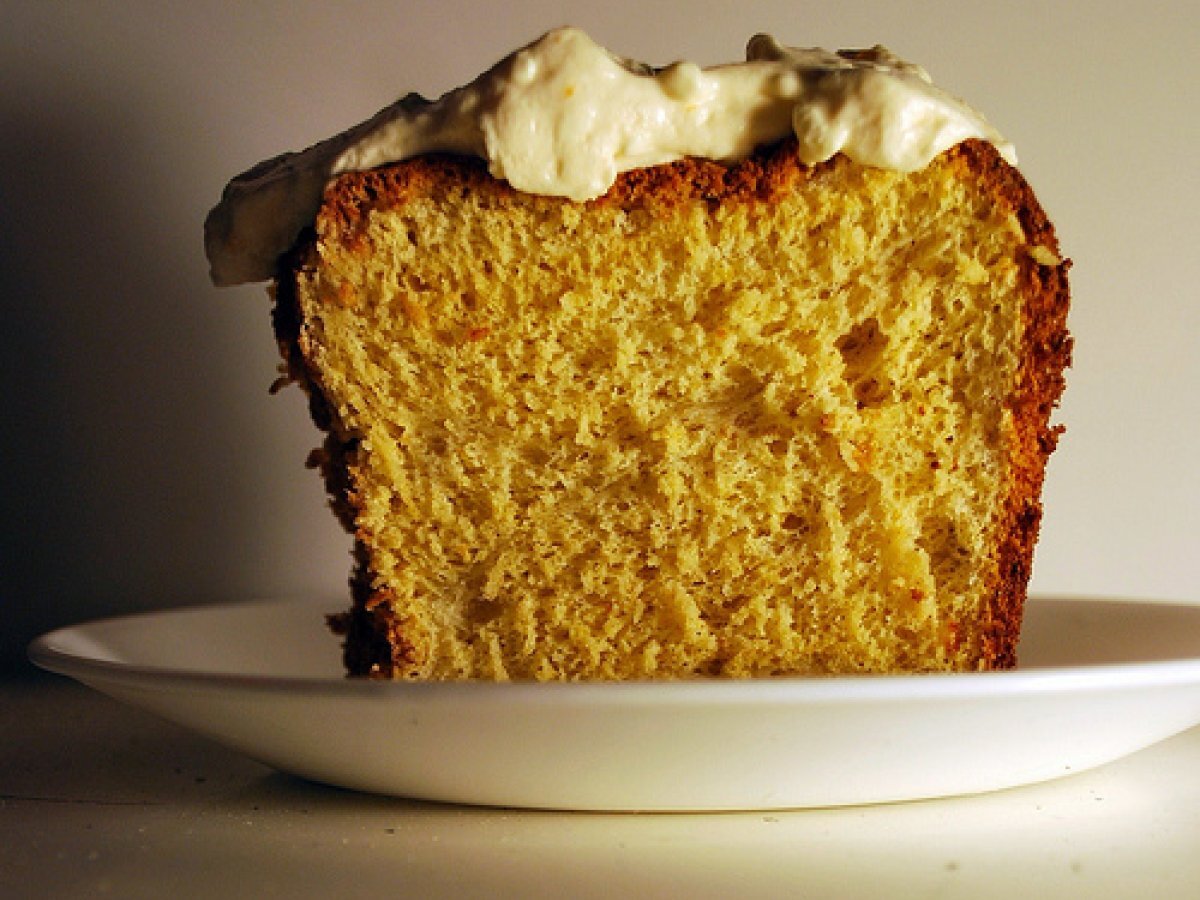 Passover orange and apricot sponge cake with citrus mascarpone frosting - photo 2