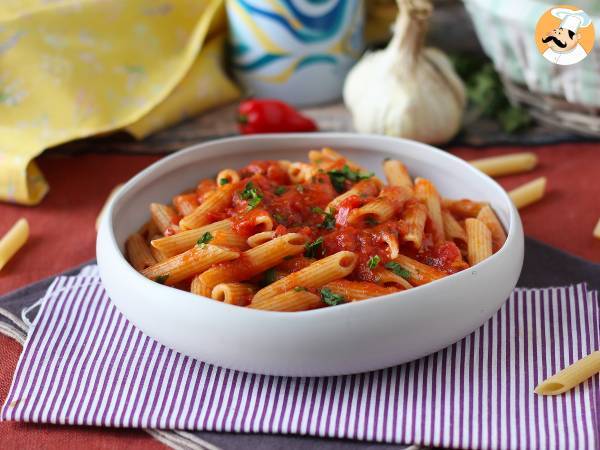 Pasta all'arrabbiata: a heart-warming italian classic!