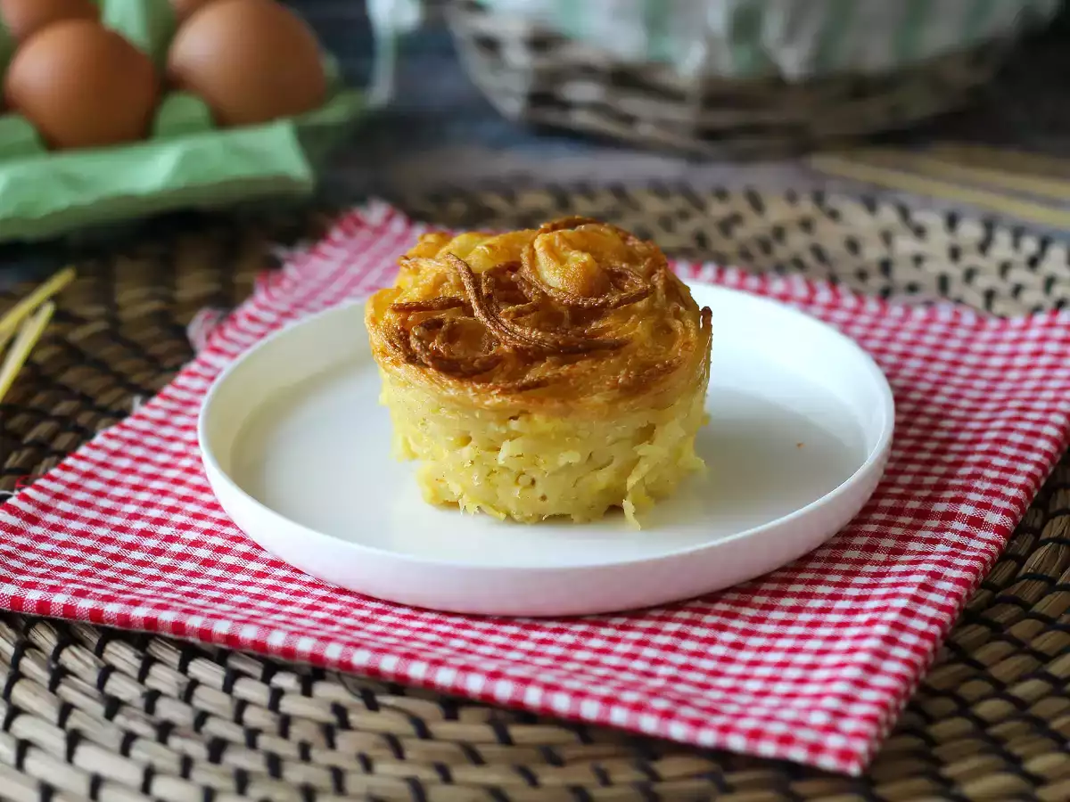 Pasta frittata in airfryer - photo 2