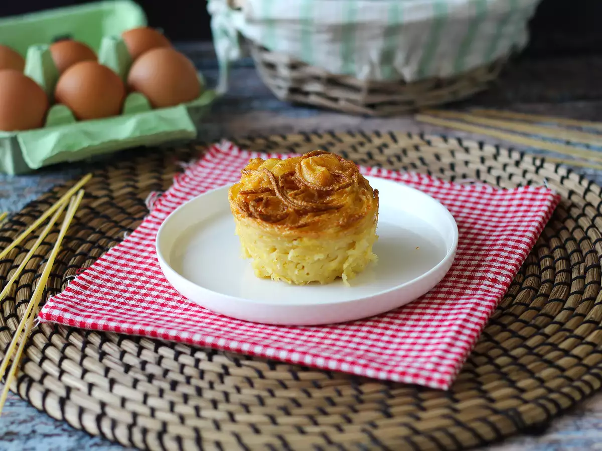 Pasta frittata in the air fryer - photo 5