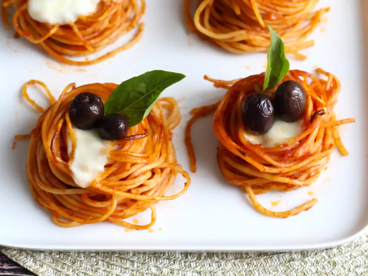 Pasta nests: a creative appetizer made with spaghetti! - photo 4
