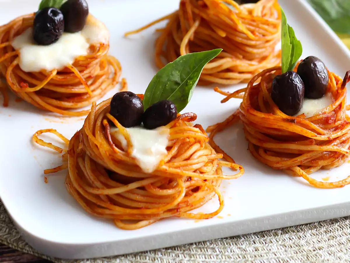 Pasta nests: a creative appetizer made with spaghetti! - photo 5