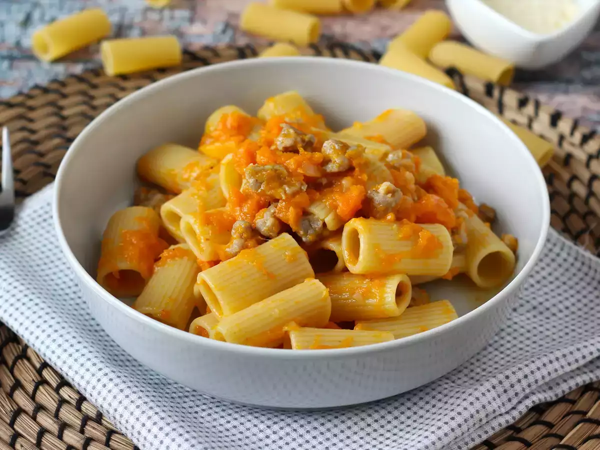 Pasta with Pumpkin and Sausage - photo 5