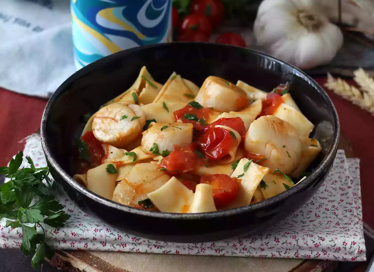 Scallop pasta recipe: an elegant seafood dish