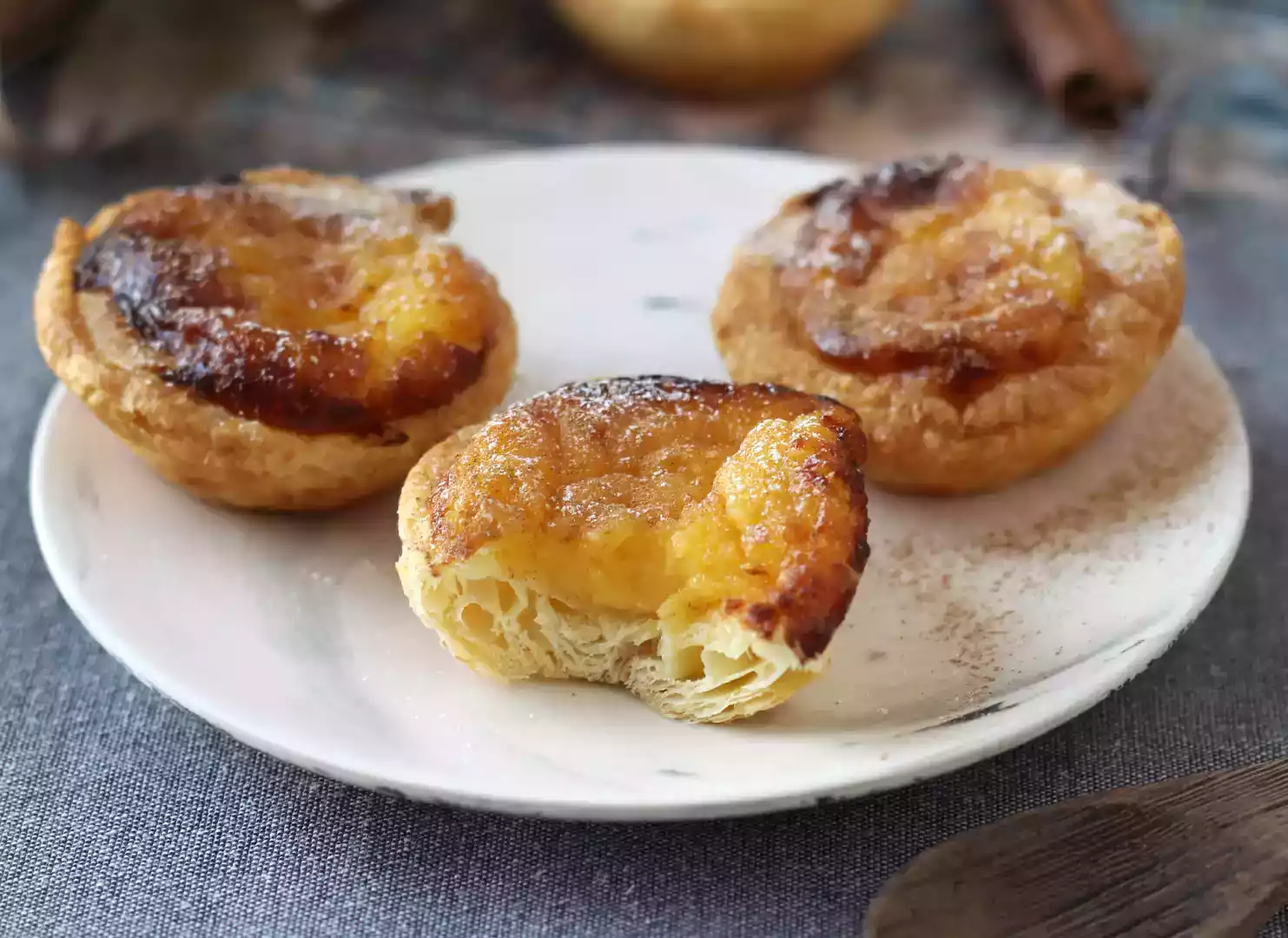 Airfryer pastéis de nata: easy and quick recipe