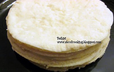 Pathiri(rice roti-kerala style)