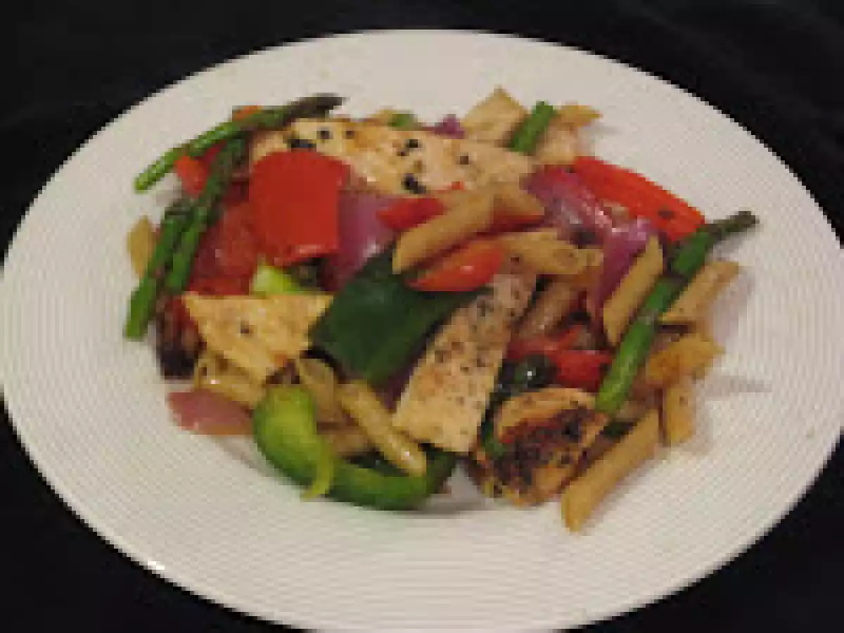 Paula Deen's Lean: Grilled Vegetable Pasta Salad - photo 2