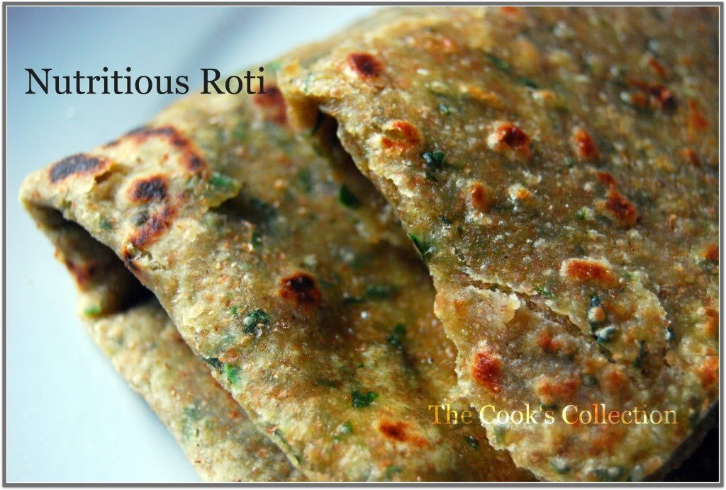 Paushtic roti (100 whole wheat nutritious flat bread), Recipe Petitchef