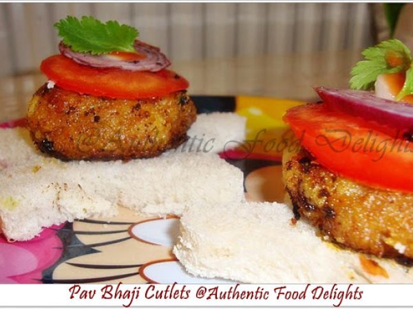 Pav Bhaji Cutlets