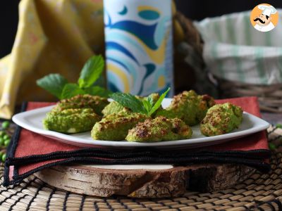 Pea and feta meatballs in air fryer: tasty and super quick to prepare! - photo 4