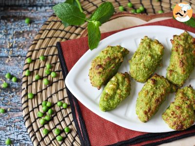 Pea and feta meatballs in air fryer: tasty and super quick to prepare! - photo 5