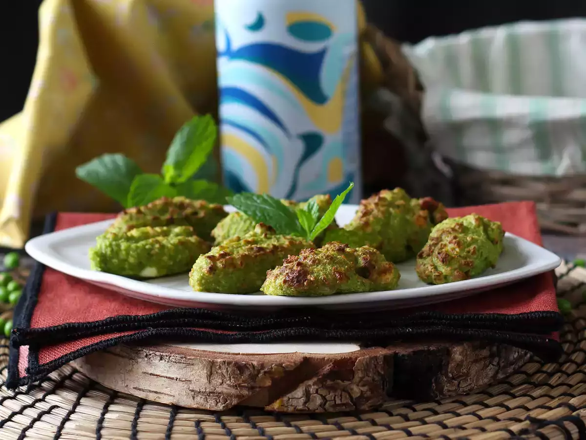 Pea and feta meatballs in the air fryer: tasty and super quick to prepare! - photo 4
