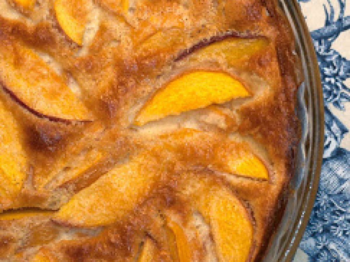 Peach Clafoutis - Julia Child