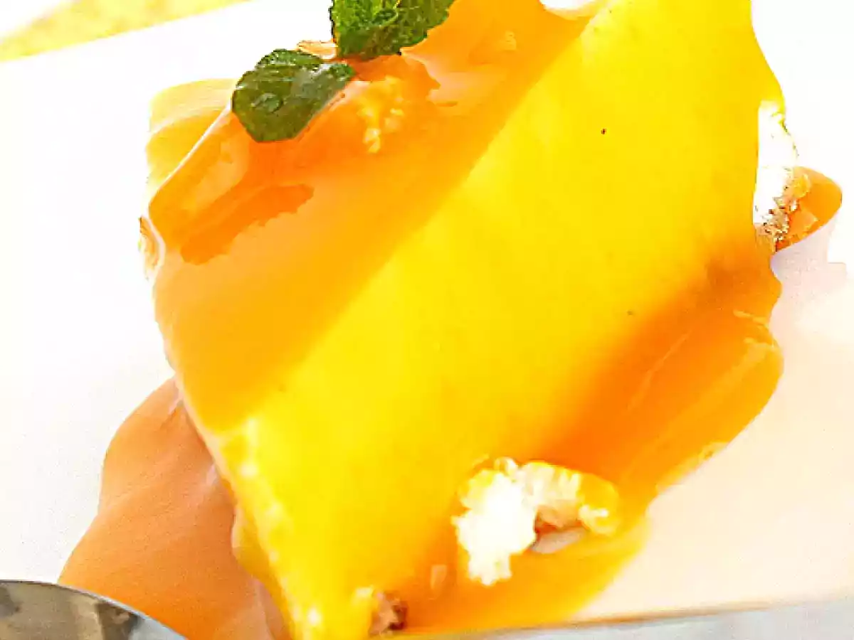 Peach & Mango Cheese Cake