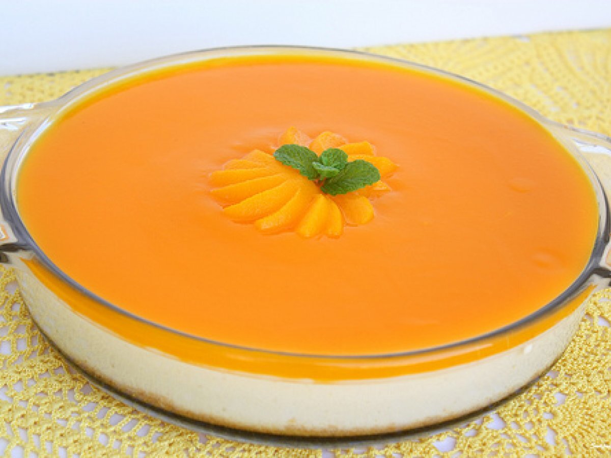 Peach & Mango Cheese Cake - photo 2