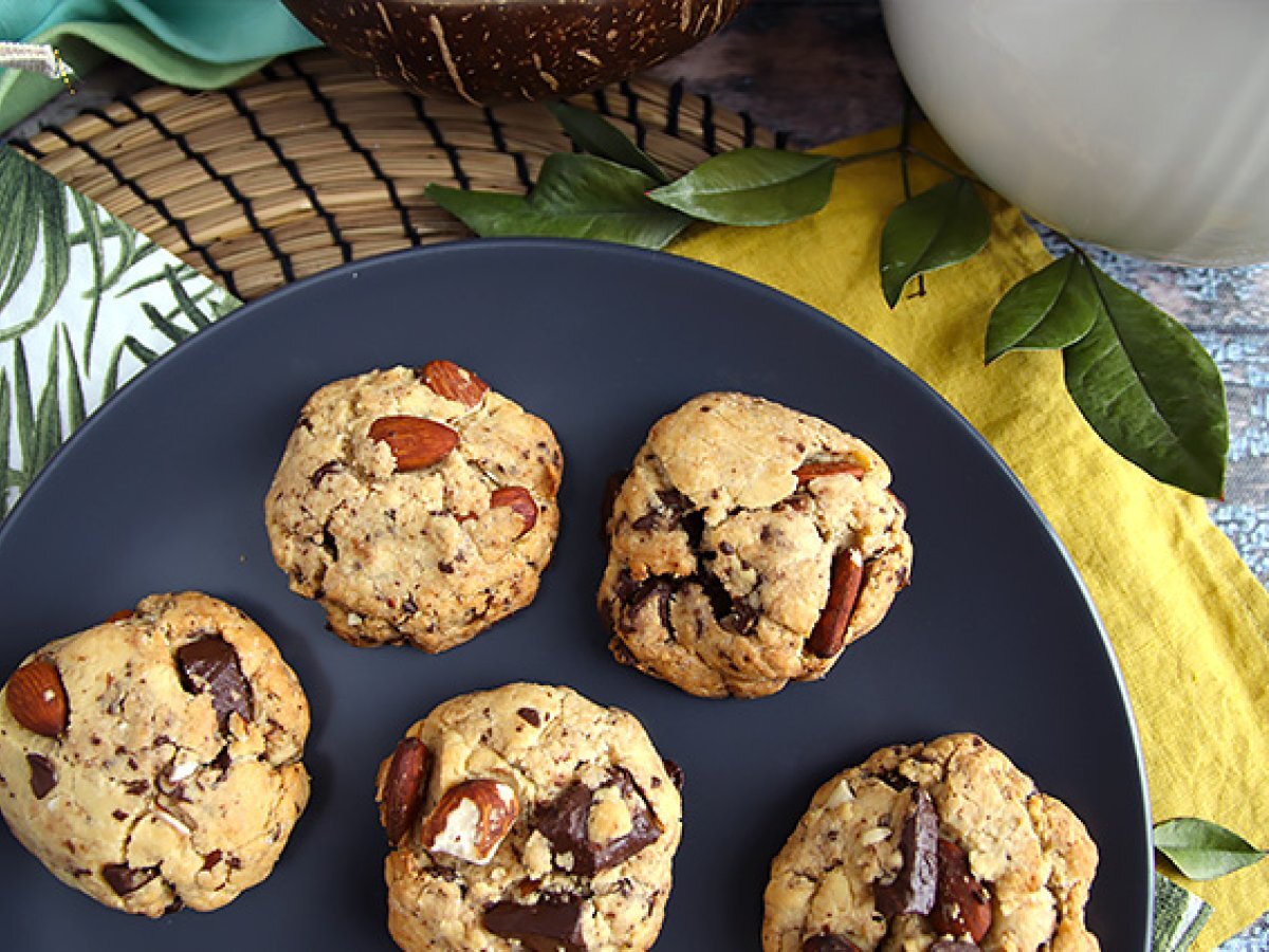 Peanut and chocolate cookies - photo 2