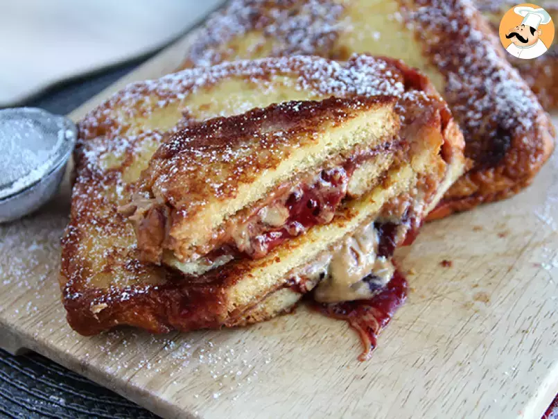 Peanut butter and jelly french toasts, photo 1