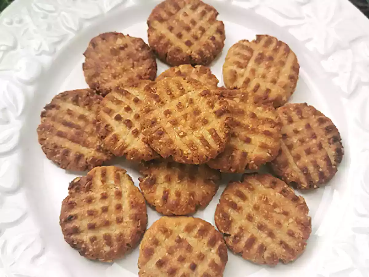 Peanut butter cookies - no added sugar - photo 3