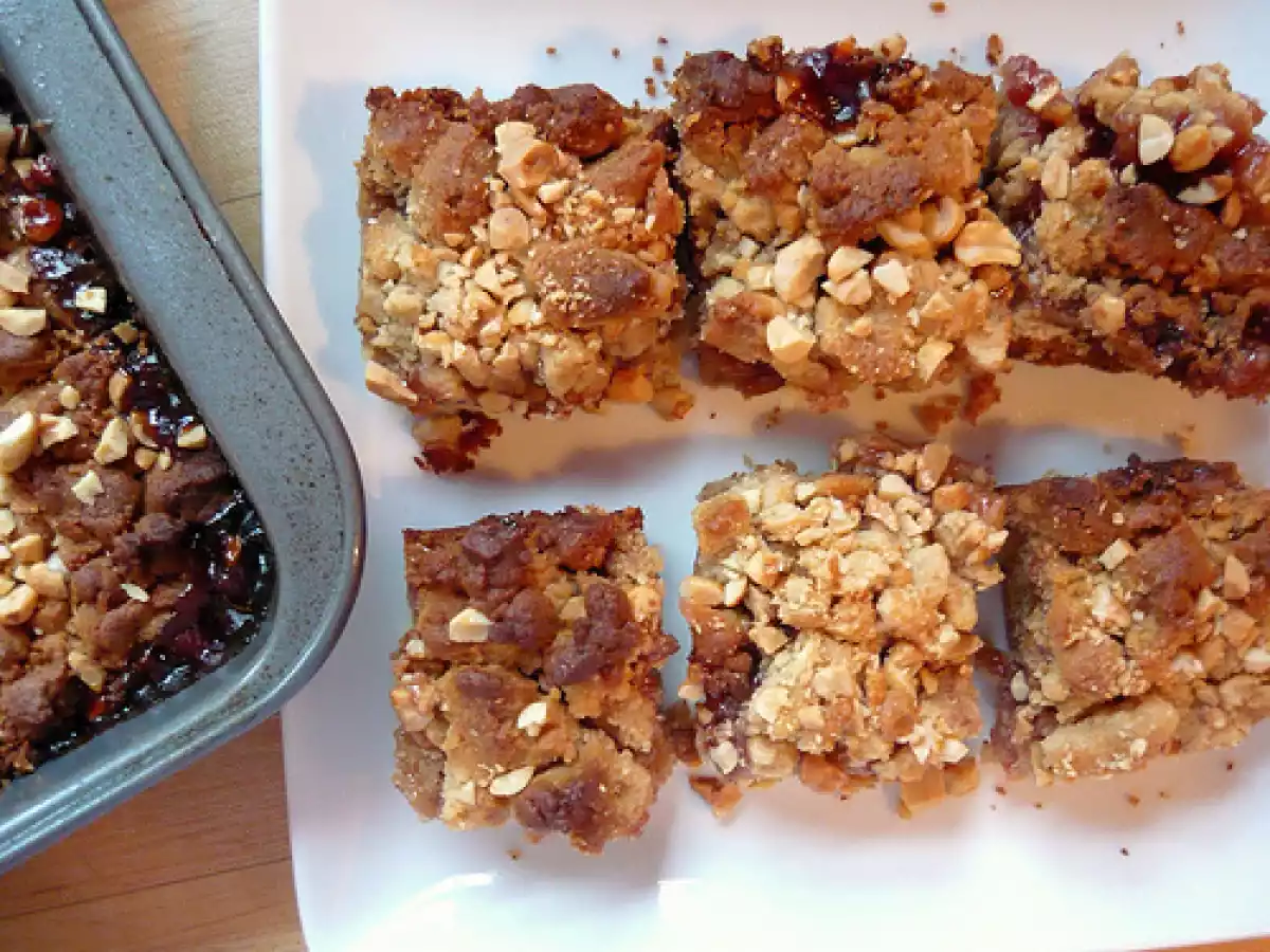 Peanut Butter & Jelly Bars