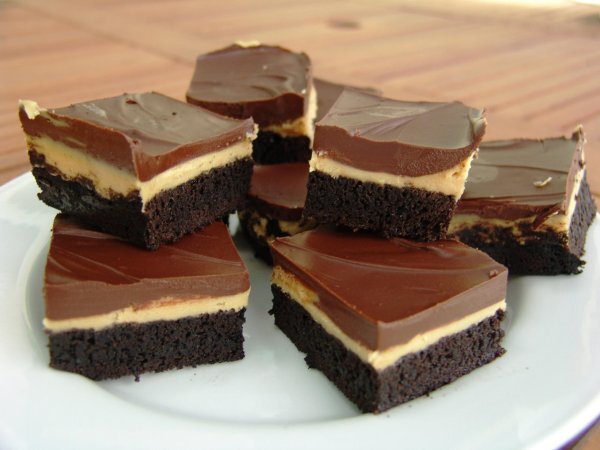 Peanut Butter Truffle Brownies