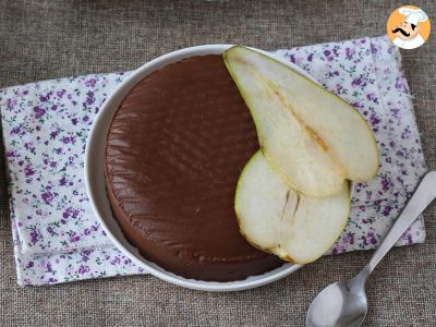 Pear and chocolate fudge, the super easy dessert with only 2 ingredients! - photo 6