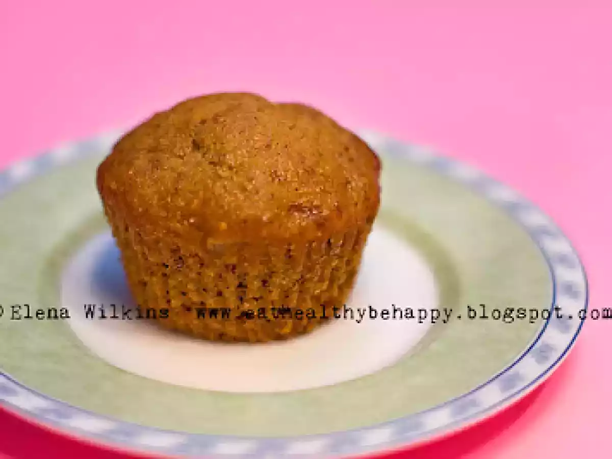 Pear Banana Muffins {Vegan Recipe}