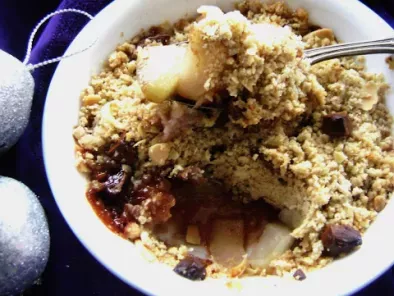 PEAR & CHOCOLATE CRUMBLE...perfect for the season!