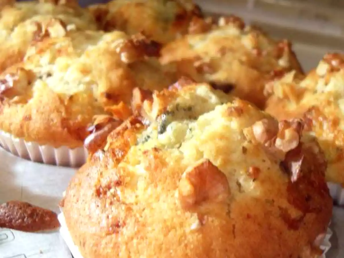 Pear, Date and Stilton Muffins