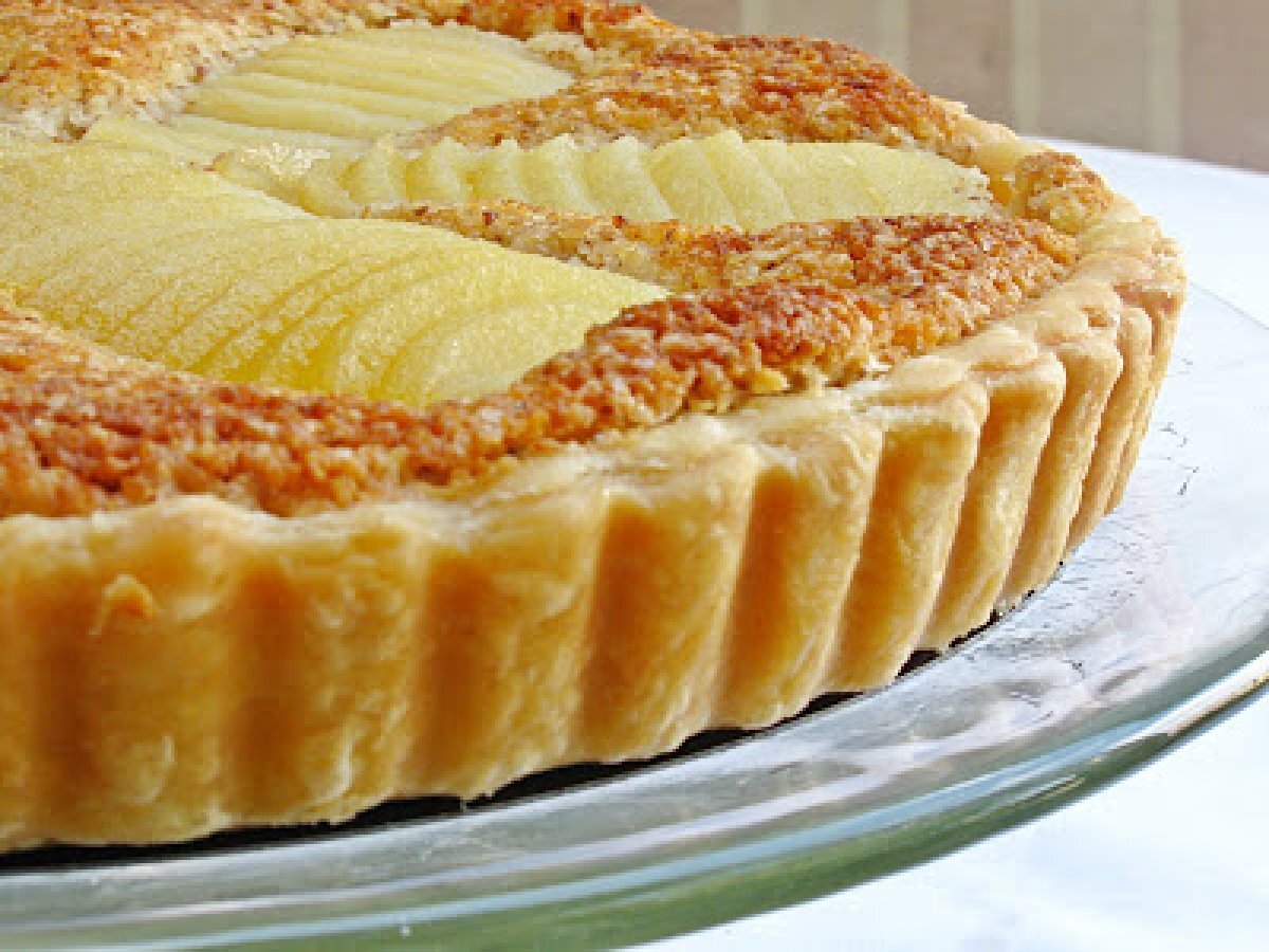 Pear Frangipane Tart