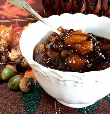 Pear ginger chutney recipe