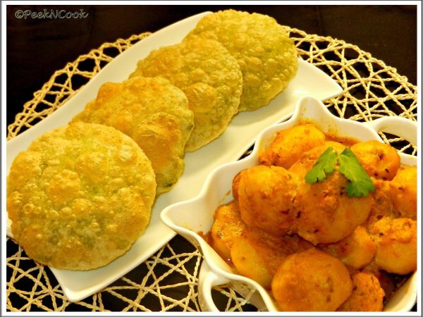 Peas Kachuri & Dum Aloo