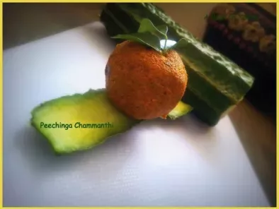 Peechinga(Ridge Gourd/Pottikka) Chammanthi