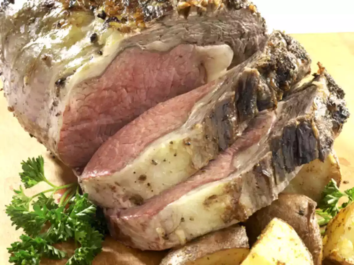 Perfect Rib Roast, Succulent and Savory