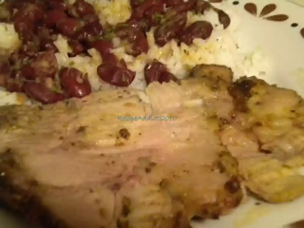 Pernil, A Puerto Rican Style Roast Pork Shoulder