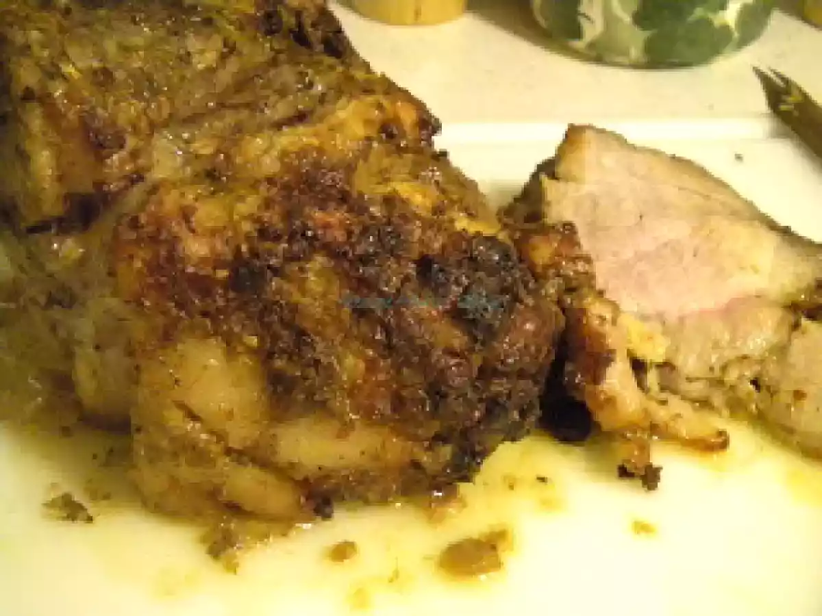Pernil, A Puerto Rican Style Roast Pork Shoulder - photo 2