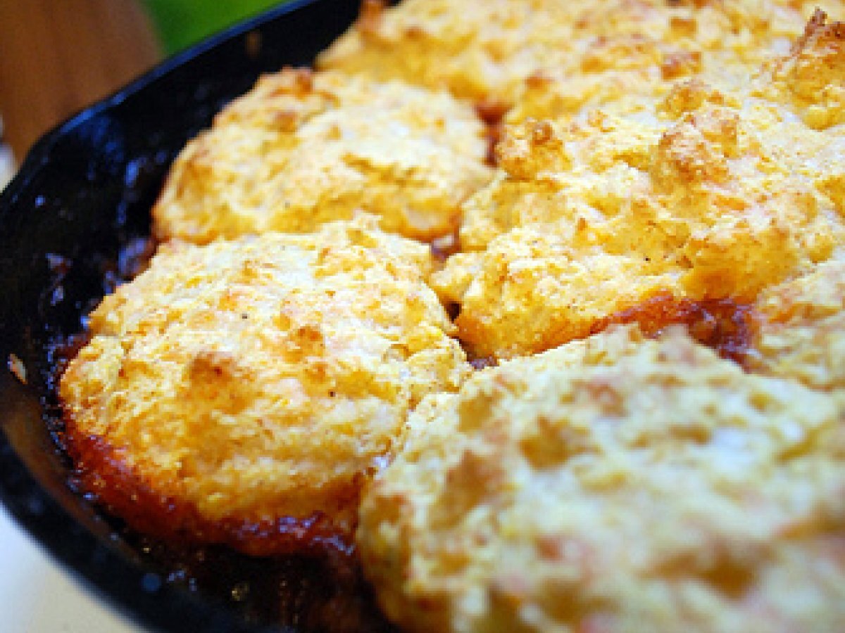 Picadillo corn bread cobbler - Recipe Petitchef