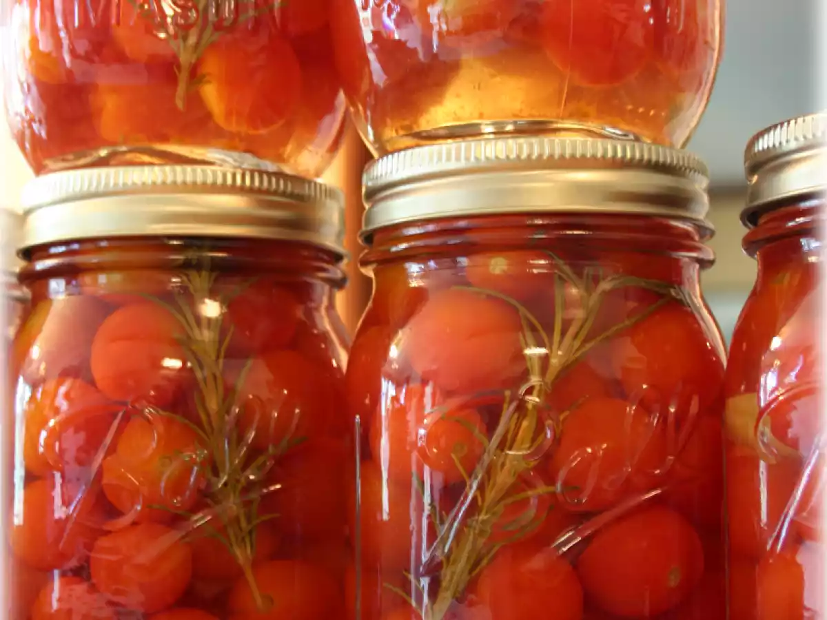 Pickled Grape Tomatoes
