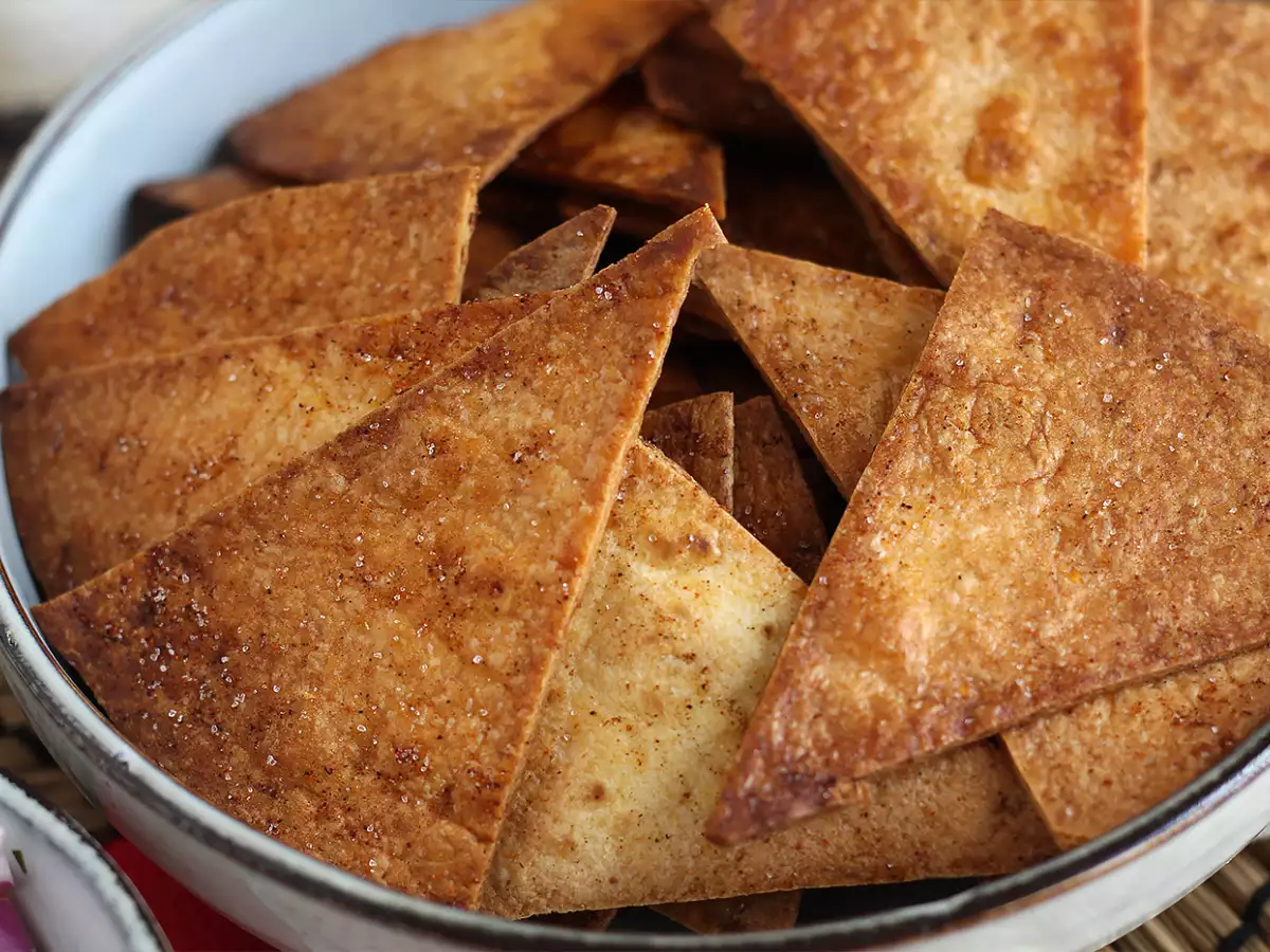 Pico de gallo and homemade tortilla chips - photo 2