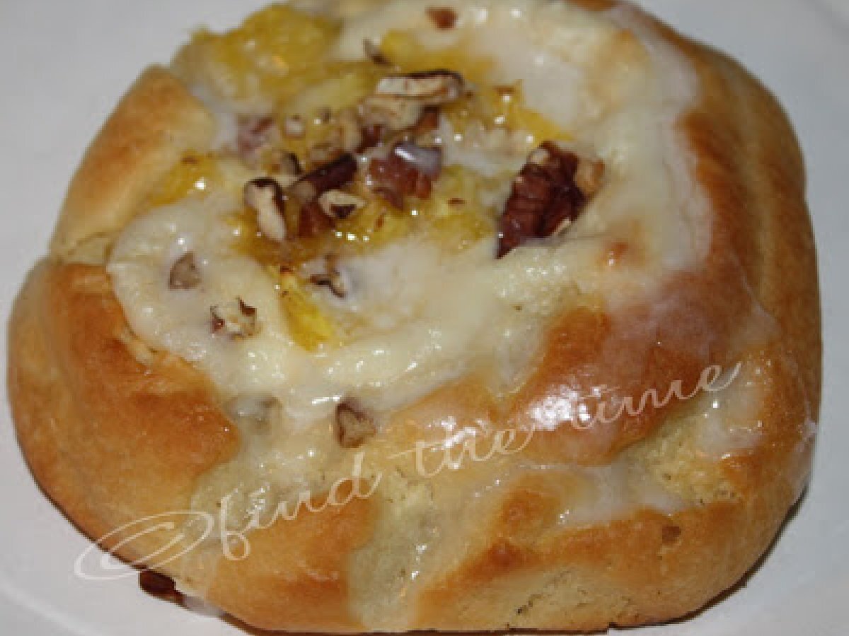 Pineapple Cream Cheese Danish