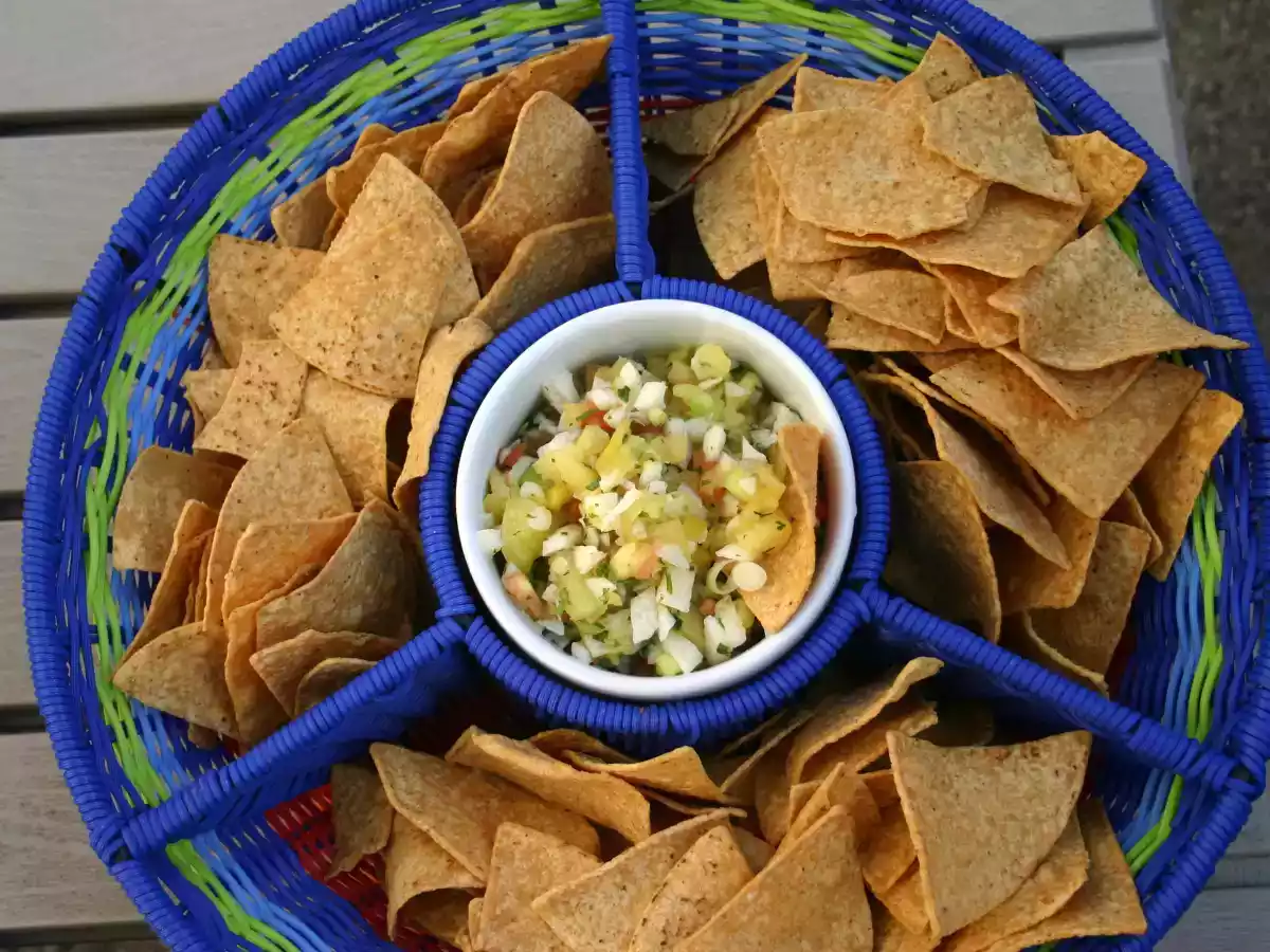 Pineapple Jicama Salsa