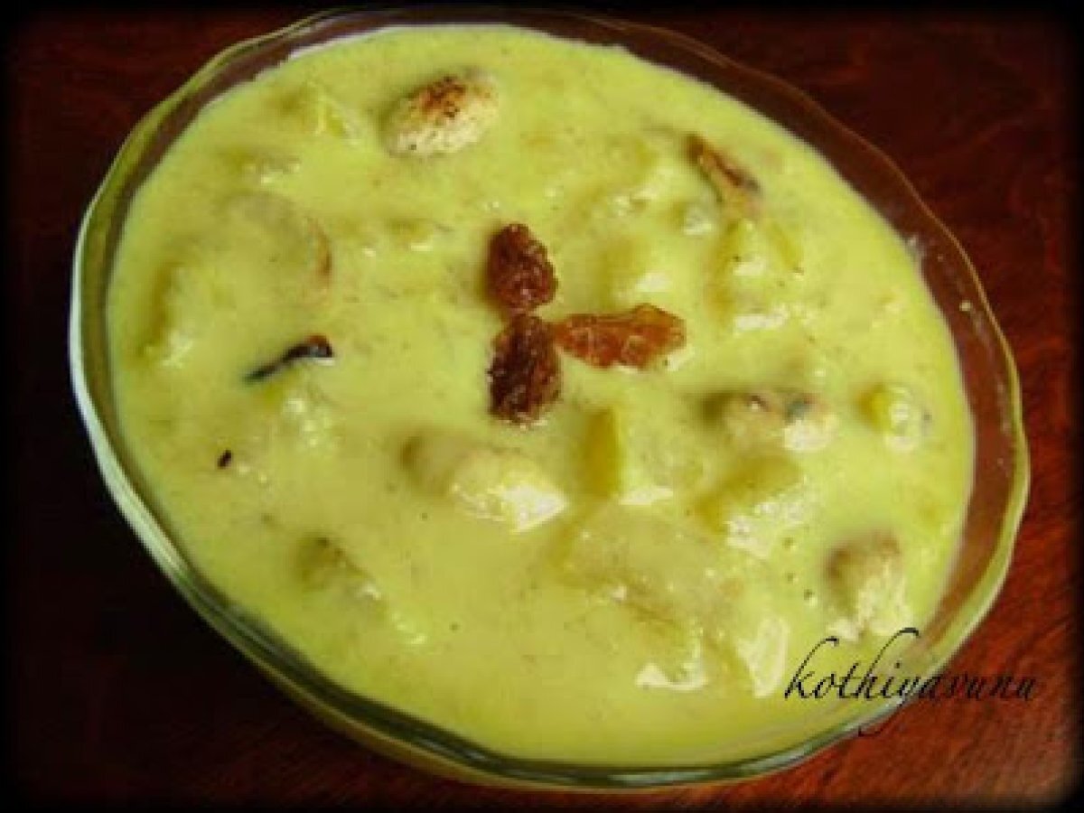 Pineapple Payasam / Pineapple Coconut Milk Dessert