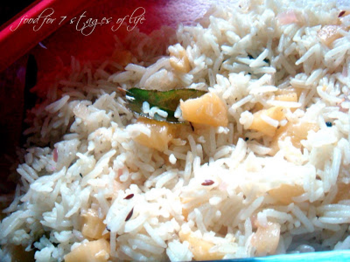 Pineapple Sadam / Annachi pazha Sadam - photo 2