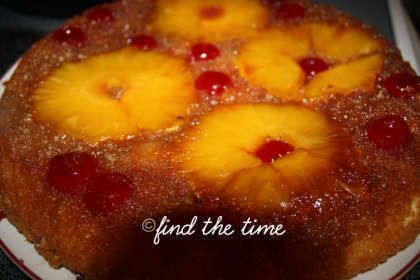 Vegan Pineapple Cake
