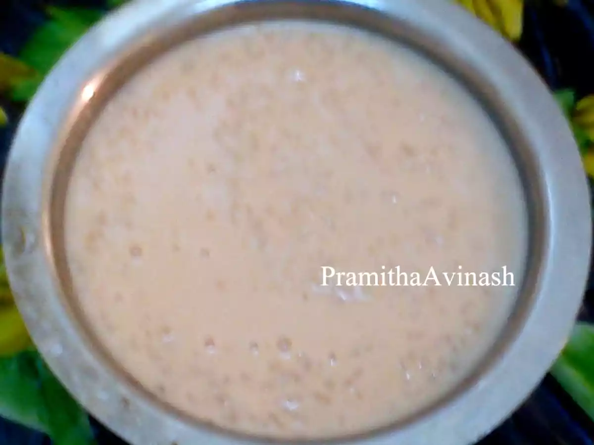 Pinkish milk kheer (Pinkish paal payasam) - photo 4